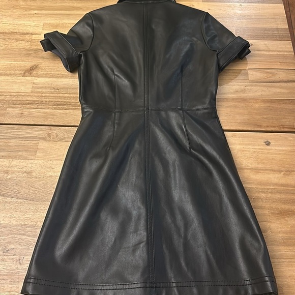 AQUA ⭐️FAUX LEATHER DRESS - Picture 7 of 7